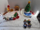 Fisher Price Little People Christmas Tree Lighting In Discovery Park  Incomplete