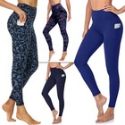 Women Fitness Sports Leggings Ladies Gym High Waist Gym Yoga Pants With Stretch