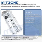 Aluminum Valve Cover W  Gasket For 98-02 Bmw E39 525i 528i E46 325i 328i 330i X5