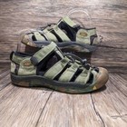 Keen  newport H2   green Camo Sport Sandal Kids Shoes 4