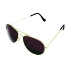 Aviator Sunglasses Aviators Style Sun Glasses Black Lens Gold Frame Mens Womens