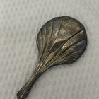Vintage International Silver Company Silver Plated Ornate Pocket Hand Mirror