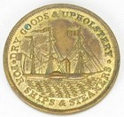 Merchant Token  Ny 224b  Doremus   Nixon  New York  Almost Uncirculated