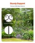2 Packs Metal Garden Trellis 71  X 20  For Climbing Plant Support Rustproof