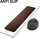 Elogio Carpet Stair Treads Set Of 13 Non Slip Rubber Runner Mats Brown 30 X 8 In