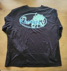 Nwt Denali Performance Apparel Uv Protection Long Sleeve Fishing Black Shirt 2xl