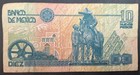 1992 Mexico 10 Nuevos Pesos P99  Serie L X1137731 