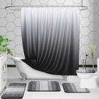 Luxury Toilet Rugs U-shaped 24x20  Extra Soft And Absorbent Microfiber Bathro   