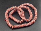 Vintage Venetian Style African Chevron Trade Beads 9mm Beautiful Strings 