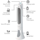 Honeywell - Quietset 5-speed Oscillating Tower Fan Hyf260w - White