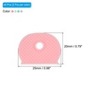 8pcs Key Caps Covers Keys Ring Coding Tags Identifiers 4 Colors