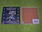 Two Ezekiel Elliott 21 Signature Dallas Cowboys Ceramic Drink Coasters star Logo