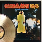 Parliament - P Funk Earth Tour Gold Lp Record Plaque Display