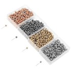 800pcs Four Colors Round Pearl Head Pins Dressmaking Sewing Pin Round Head Pin 