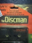Sony Discman Car Connecting Cassette Adapter