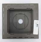 Vinyl Siding Square Standard Mounting Block - Universal Fit - Gray Brown 884