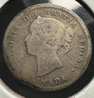 1885 Canada Silver 5 Five Cents Key Date 