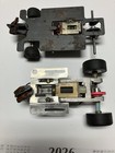 2 Vintage 1 32 Slot Car Chassis With Working Motors