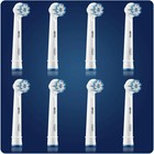 Oral-b Sensitive Clean Replacement Brush Heads 8 Packs