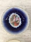 Lot Of 4 Antique  3 Bavarian   1 German  China Plates Saucers 7-8 5  Nice Floral