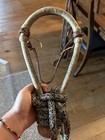 Rawhide Bosal Hackamore With 22 Ft Mecate Rope Reins