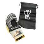 Futsole Indoor Outdoor Footwear Shoes Women s Size M 7-8 Black White Stripes New