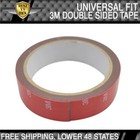3m Double Sided Adhesive Glue Tape With Red Liner 1x Roll For Car Auto