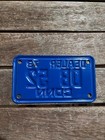 1979 Connecticut Dealer Motorcycle License Plate Db 52