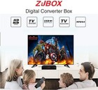 Atsc Digital Tv Converter Box Zjbox 1080p Hdmi Tv Tuner With Recording