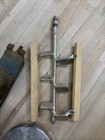 Vintage Jiffy Hand Crank 2 Quart Galvanized Metal Ice Cream Maker