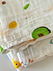 Newborn Baby Muslin Swaddle Breathable Cotton Blanket 4pack Multicolor 43x43 In