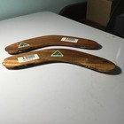 2 Brand New Vintage Hand Painted Original Art Boomerang Australia 8 