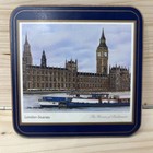 Pimpernel Coasters London Scenes Cork Backed Beverage Drink  Set Of 6 England