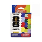 2026 Panini World Cup 10ct Sticker Pk Hanger Box   70 Stickers   Volume Discount