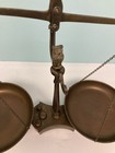 Vintage Scales Of Justice Scale With Owl Emblem
