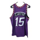 Brand X  15 Vince Carter Toronto Basketball Jersey Size Medium Nwt Flaw