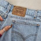 Vintage Levi s Jean Shorts Orange Tab 29 Inch Waist