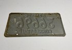 Vintage Late 1950   s - 1960   s Connecticut Camp Trailer License Plate     36696