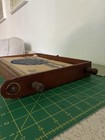 Visual Instructor Vintage Mechanical Teaching Board  chautauqua Art Desk 