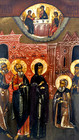 19th Century  Russian Icon The Appearance Of The Mother Of God