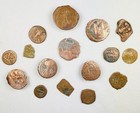 Lot Of 16   Ancient Roman   Byzantine   Bronze Coins   Circa 2nd-7th Century Ad