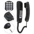 Landline Phone Corded Phone For Home Office Desk Wall Mount Telephone  Black us