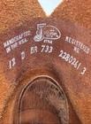 Justin Br733 Bent Rail Shawnee Brown Distressed Leather Cowboy Boot Mens 12 D Us