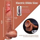 Realistic Thrusting Dildo Vibrator Remote Heating G-spot Massager Sex Toys Women