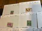 Icollectzone  Sarawak Dealer Card Lot Hinged And Used    b300-93 