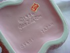 Vintage Pink Baby Bootie Planter Vase Ceramic Geo Lefton Nursery Decor