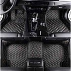 Car Floor Mats Leather Custom Foot Pads Automobile Carpet Car Covers Accessories