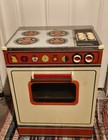 Vintage Wolverine Rite-hite Metal Toy Stove - Mid-century Play Kitchen