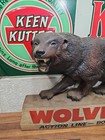 S2- Vintage Wolverine Action Line Boots   Shoe Advertising Store Display