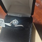 2 0 Ct Round Moissanite Engagement Ring Prong Set 925 Sterling Silver 8